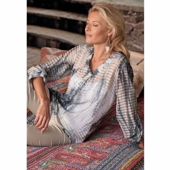 ✨Soft Surroundings Serenity Tunic Top✨ - Picture 1 of 7